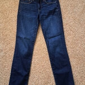 American Eagle Outfitters Dark Blue Skinny Jeans